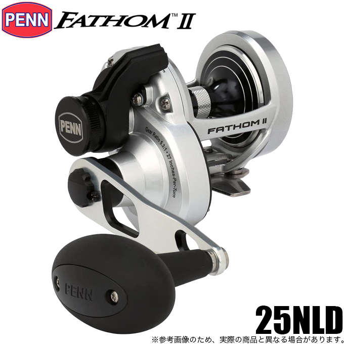 Penn（ペン） ファゾム II 25NLD (2023年モデル) レバードラグ式ベイト
