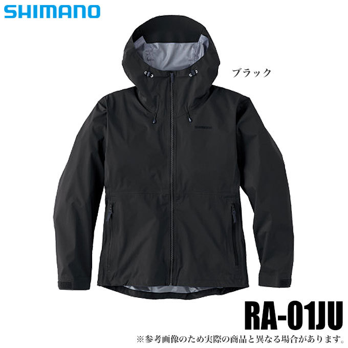 シマノ レインギアジャケット01 RA-01JU ダスクブルー Mサイズ 新品 SHIMANO ジャケット フーディ ブルー 青 透湿 防水 シマノ 【目玉商品】シマノ (RA-01JU) レインギアジャケット01