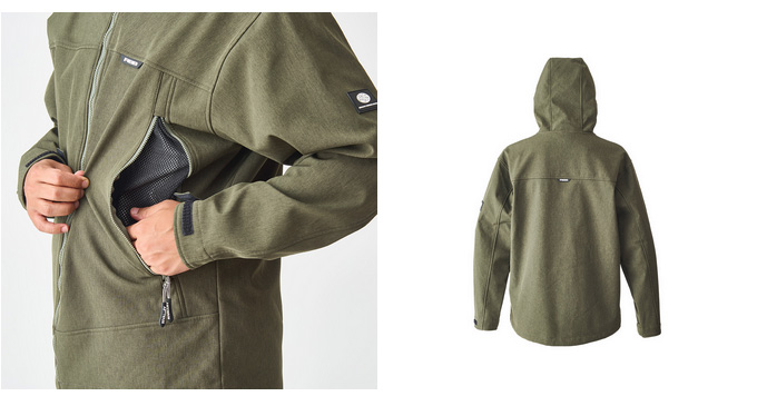 Rivalley（リバレイ） 【目玉商品】双進 7688 (杢ブラック／M) RBB