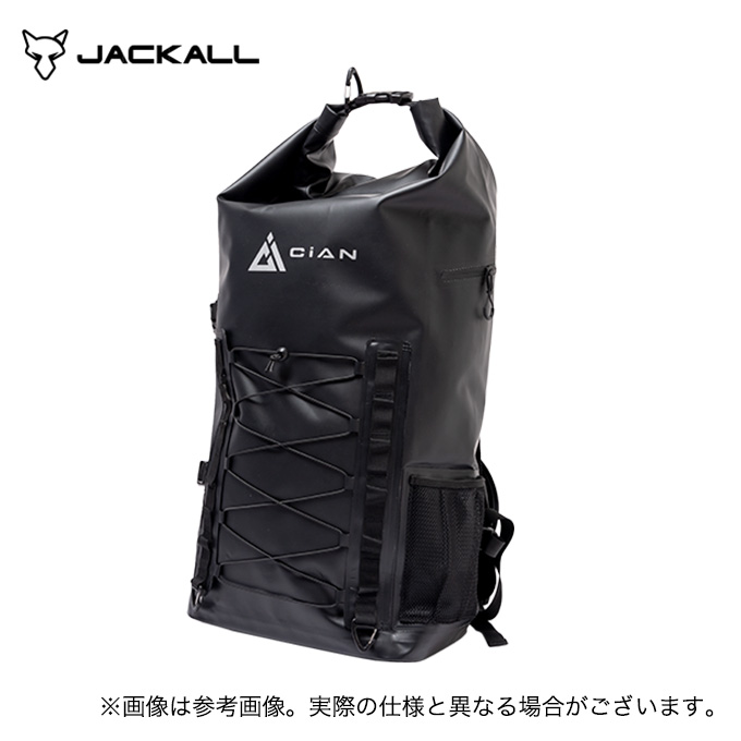 JACKALL 防水フィッシングバッグ ブラック （ジャッカル(JACKALL