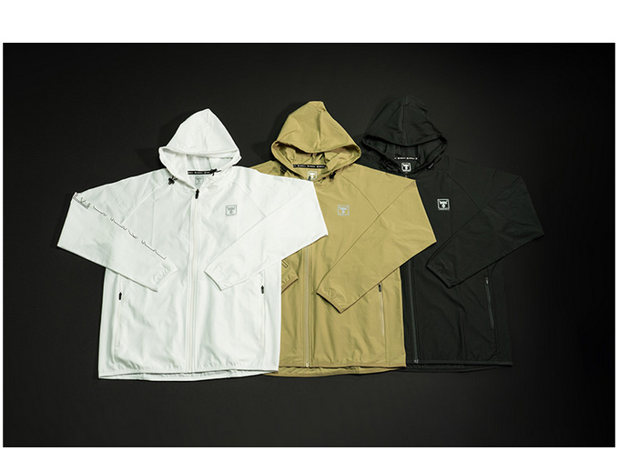 JACKALL（ジャッカル） ドライメッシュフーディ (ホワイト／XL