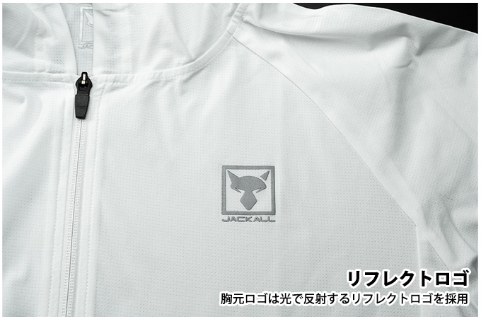JACKALL ジャッカル ドライメッシュフーディ (ホワイト／XL