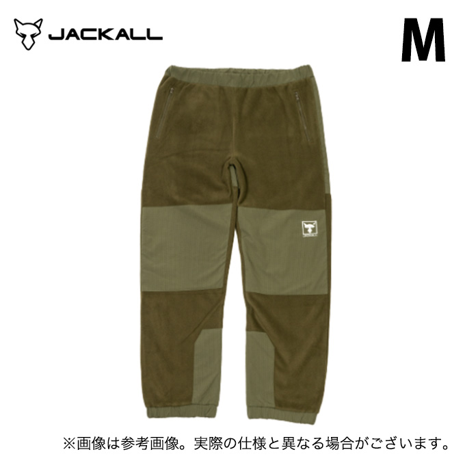 JACKALL（ジャッカル） ダブルフェイスフリースパンツ (オリーブ／M