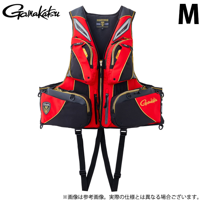 Gamakatsu（がまかつ） 【取り寄せ商品】 GM2192 (レッド×ブラック／M