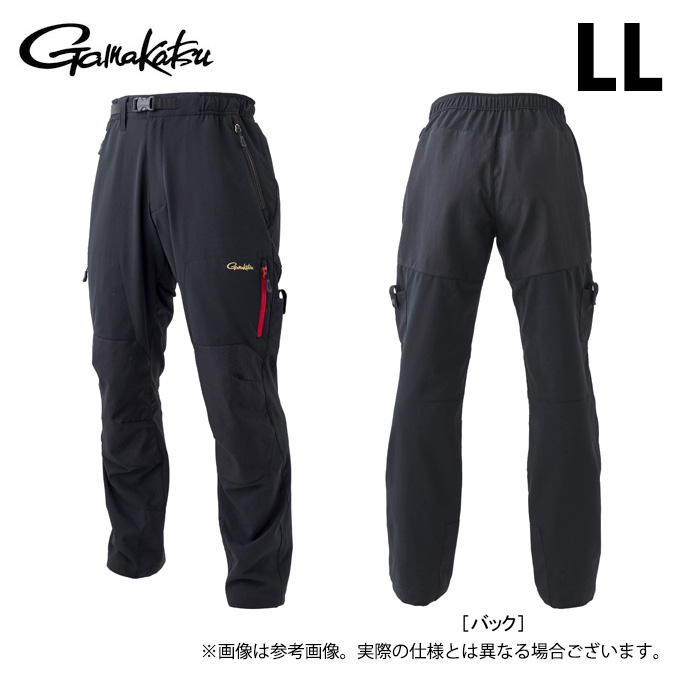 Gamakatsu（がまかつ） 【取り寄せ商品】 GM3719 (LL／ブラック×レッド