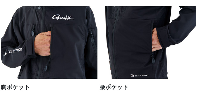 Gamakatsu ストレッチウィンドブレーカーM Gamakatsu (2024年春夏新製品)がまかつ/Gamakatsu ストレッチ