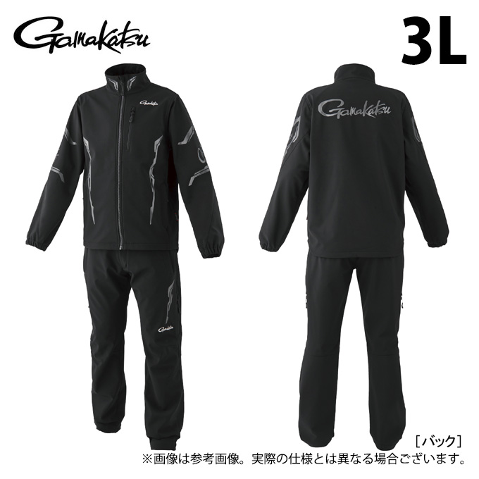 Gamakatsu（がまかつ） 【取り寄せ商品】 GM3764 (3L／ブラック