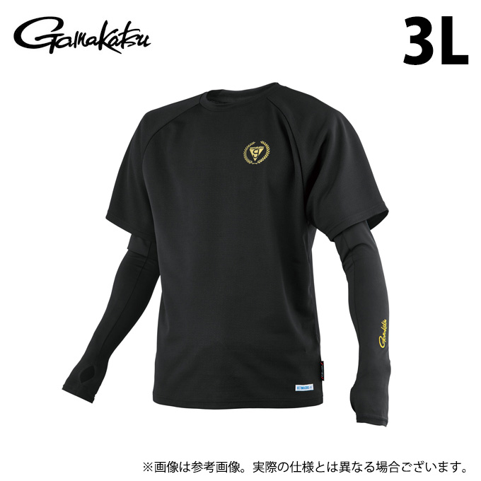 Gamakatsu（がまかつ） 【取り寄せ商品】 GM3787 (ブラック／3L