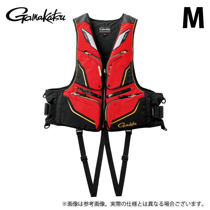 Gamakatsu（がまかつ） 【取り寄せ商品】 GM6007 (ブラック×レッド／M
