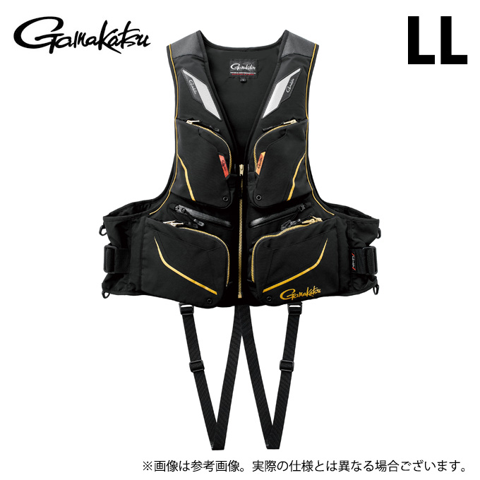 Gamakatsu（がまかつ） 【取り寄せ商品】 GM6007 (ブラック×ゴールド