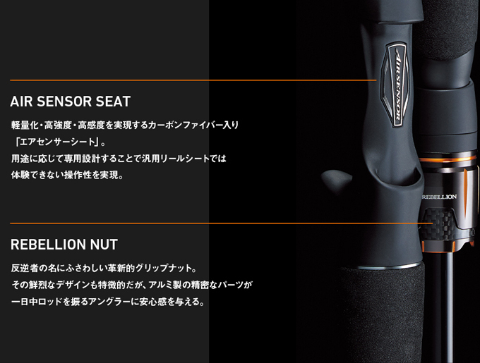 DAIWA（ダイワ） 21 リベリオン 692HFB-SB (2021年モデル) 2ピース