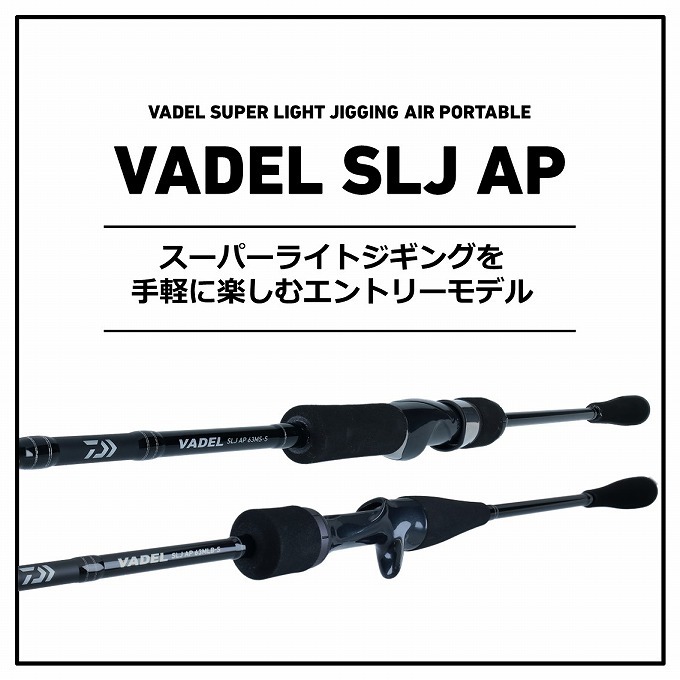 目玉商品】ダイワ 20 ヴァデル SLJ エアポータブル 63LB-S ベイト