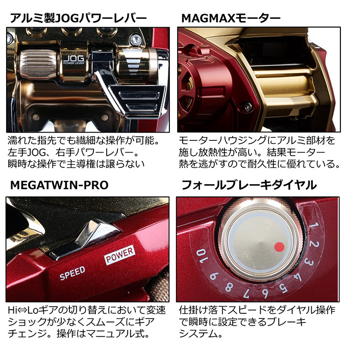 DAIWA（ダイワ） 22 シーボーグ 500MJ-AT (右ハンドル) 2022年モデル