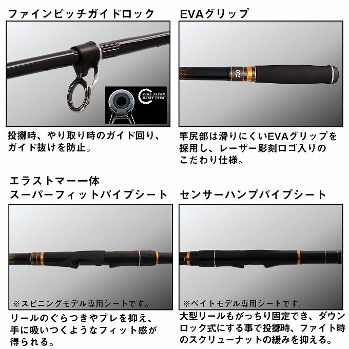 DAIWA（ダイワ） 24 トーナメント 磯 5-53遠投・K (磯竿) 2024年モデル