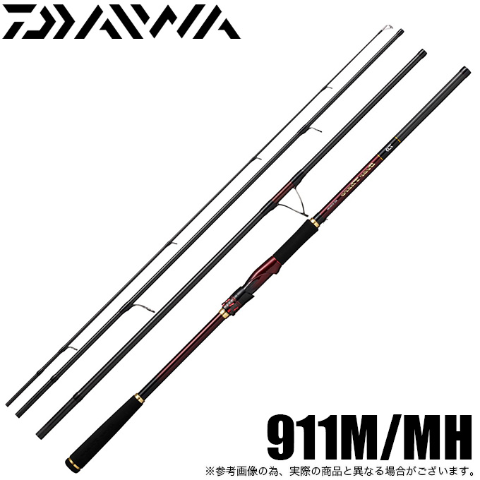 DAIWA（ダイワ） 21 オーバーゼア AGS 911M/MH (2022年モデル) 4ピース
