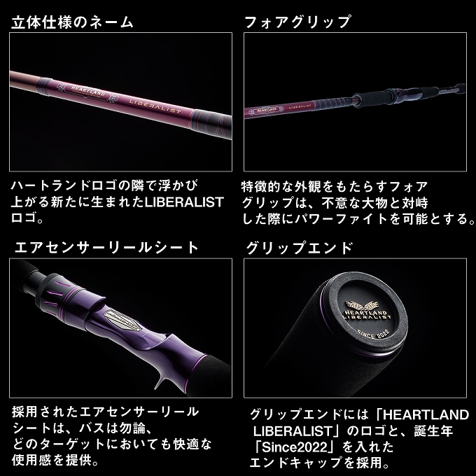 ダイワ HEARTLAND ハートランドリベラリスト 733MLRSS-24 4550133166266_3.jpg