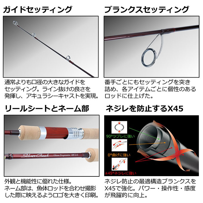 DAIWA（ダイワ） 【目玉商品】ダイワ シルバークリーク グラス