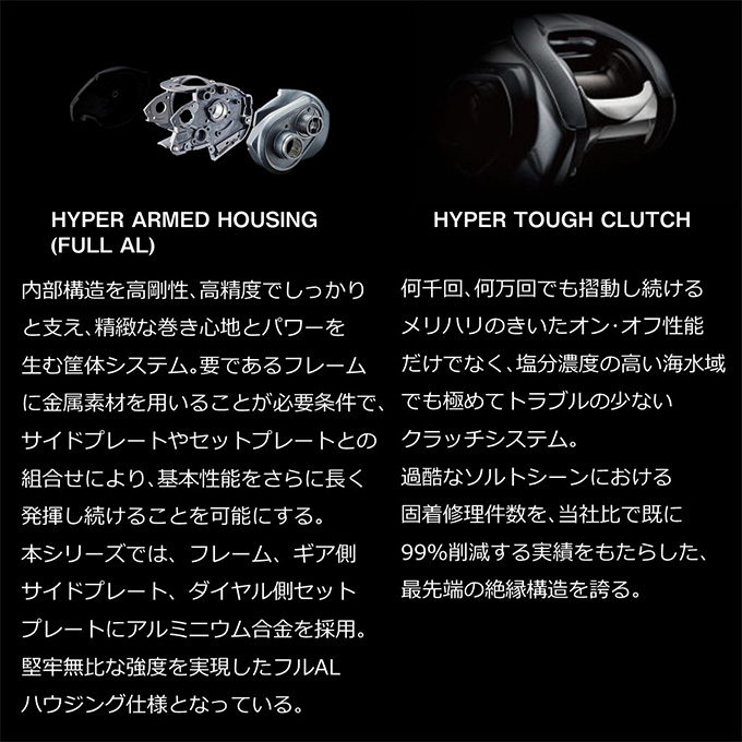 DAIWA（ダイワ） 【目玉商品】ダイワ 22 シルバーウルフ SV TW PE