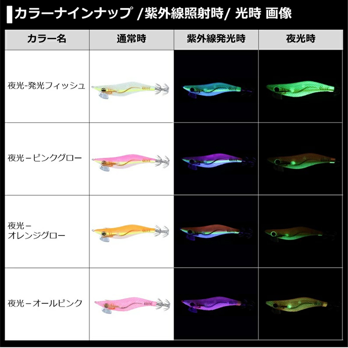 DAIWA（ダイワ） エメラルダス ライト 2 RV 2.5号 (夜光-発光
