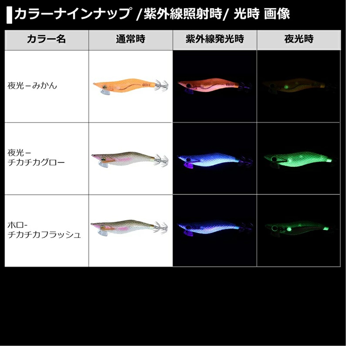 DAIWA（ダイワ） エメラルダス ライト 2 RV 2.5号 (夜光-発光