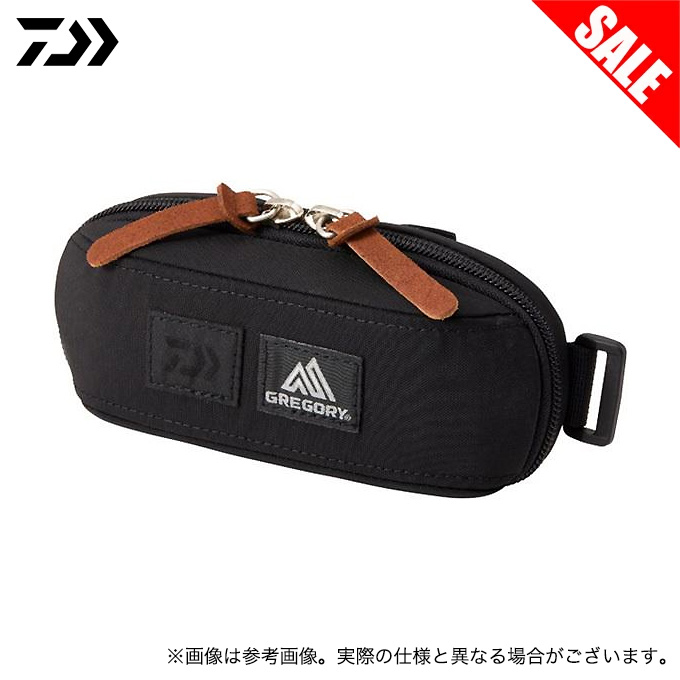 ダイワ グレゴリー エンベロープポーチ+D(B) ブラック : 釣具の