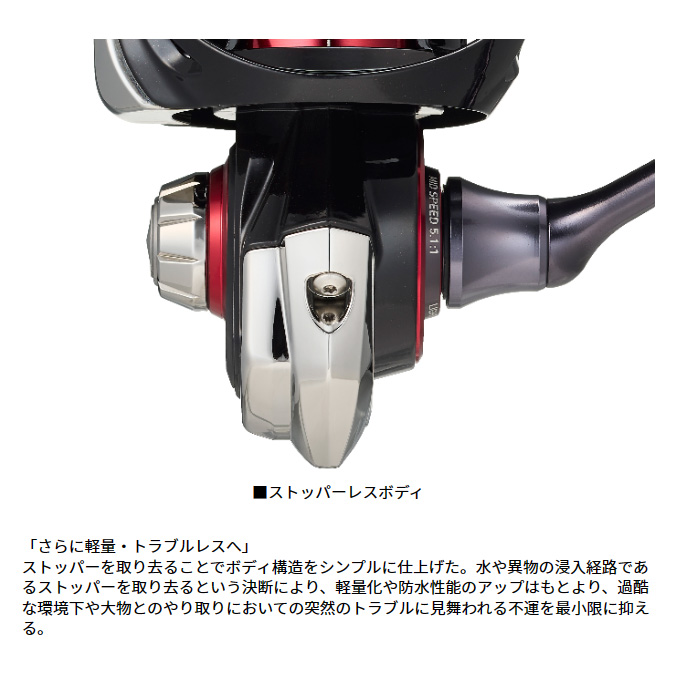 DAIWA（ダイワ） 【目玉商品】ダイワ 23 月下美人 LT2000S-H (2023年