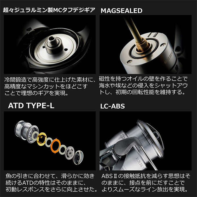 ダイワ 22 イグジスト LT2500S-H 7/24日24時まで限定限界値引き