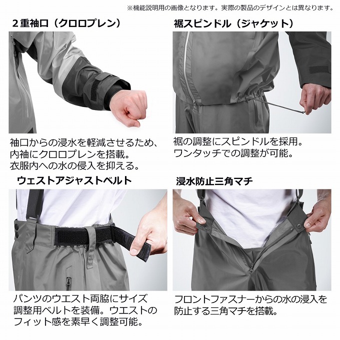 DAIWA（ダイワ） 【取り寄せ商品】 DW-3423 (ブラック／M) レイン