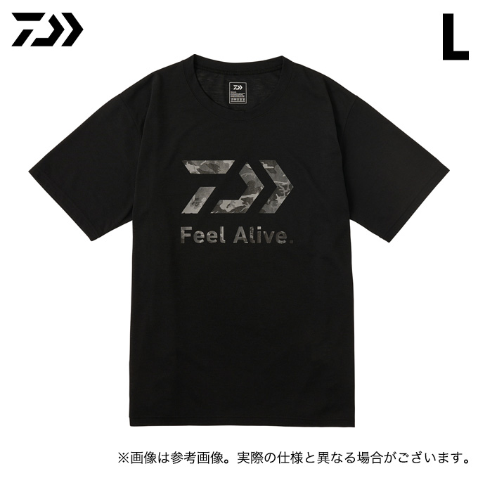 DAIWA（ダイワ） DE-9524 (ブラック／L) Feel Alive.サンブロック