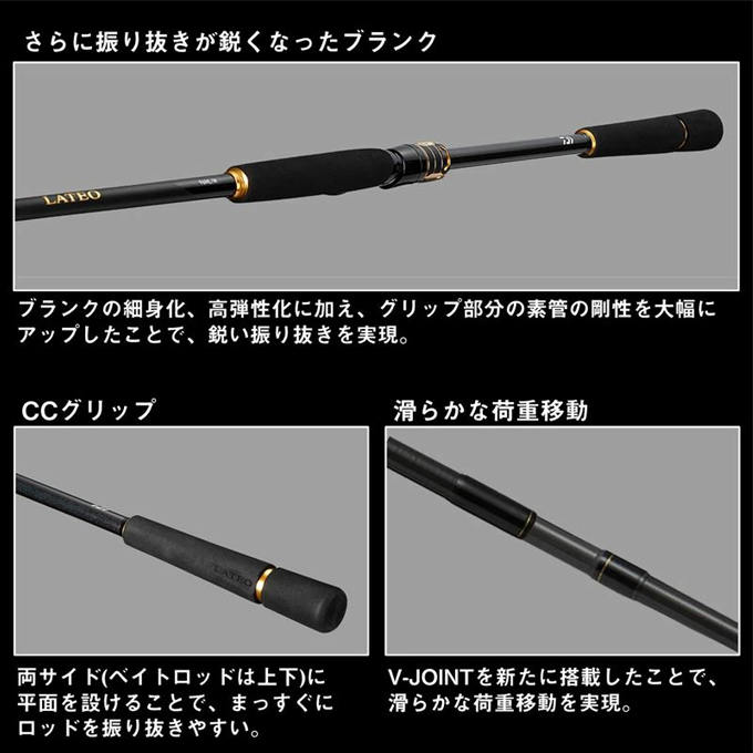 24ラテオ 110MH・K DAIWA（ダイワ） (7)【目玉商品】ダイワ 24 ラテオ 110MH・K (シーバス