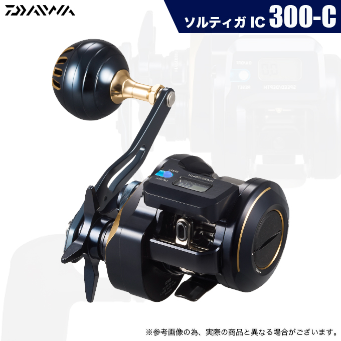 新品未使用 　SALTIGA IC 300-DH ベイトリール ダイワ 25ソルティガ[SALTIGA] IC（ベイトリールモデル） 魚拓,中古
