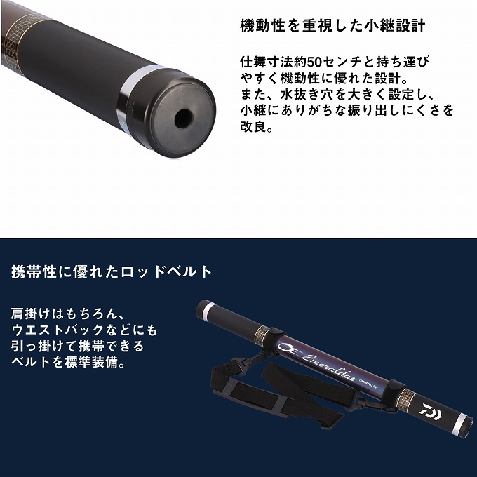 DAIWA（ダイワ） 26 エメラルダス ランディング ポール 550