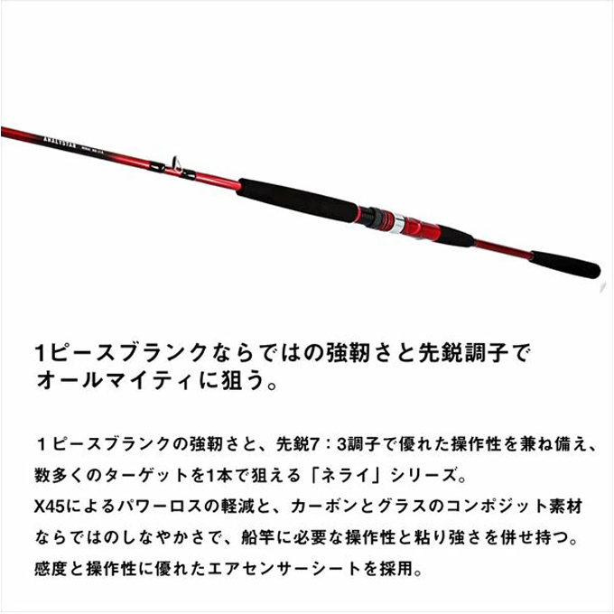 DAIWA（ダイワ） 【目玉商品】ダイワ アナリスターネライ M-240 (船竿