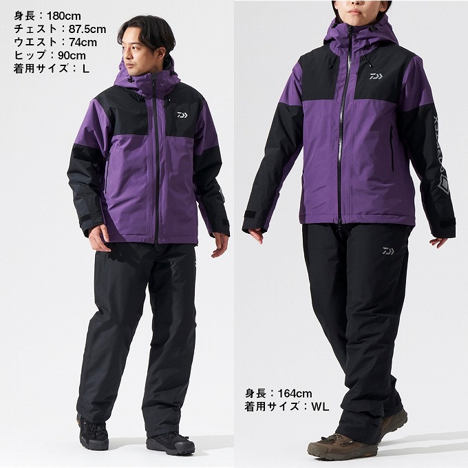ダイワ ゴアテックス バーサタイルウィンタースーツDW-1924 ブラック XL 4550133491412_1.jpg