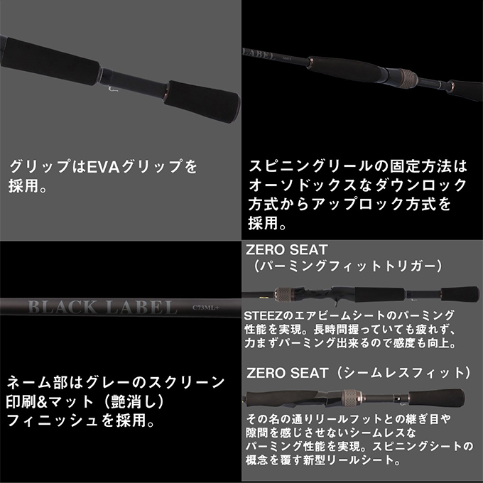 DAIWA（ダイワ） 26 ブラックレーベル C66L+ -2・BF (2026年モデル
