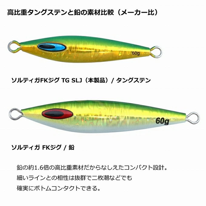ダイワ　ソルティガ　メタルジグ　8本セット　ジギング DAIWA（ダイワ） (8)【目玉商品】ダイワ ソルティガ FKジグ TG SLJ 40g