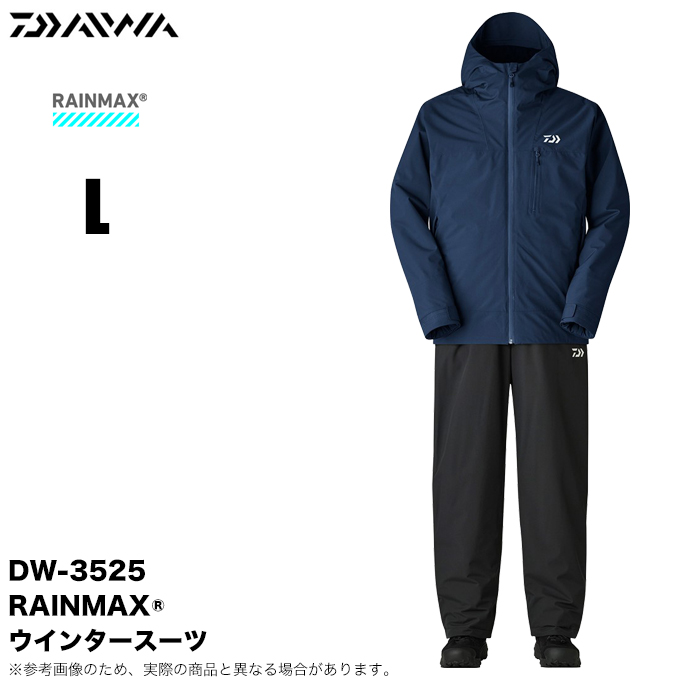 DAIWA（ダイワ） DW-3525 (ネイビー／L) レインマックス ウインター