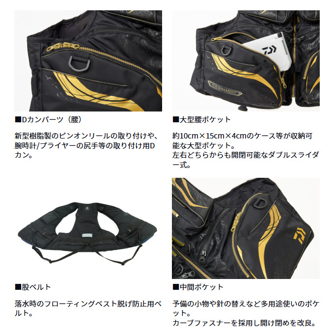 DAIWA（ダイワ） DF-3025T (ブラック M) トーナメント バリアテック