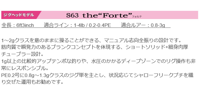 アルカジックジャパン ハイレボリューション S63 /2022年モデル アルカジックジャパン ハイレボリューション S63 /2022年モデル