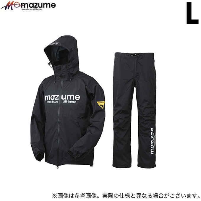 mazume コンタクトレインスーツII MZRS-688 Mサイズ mazume マズメ MZRS-688 (ブラック／L) コンタクトレインスーツ II