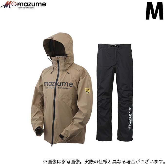 mazume マズメ MZRS-688 (タン／M) コンタクトレインスーツ II (レイン
