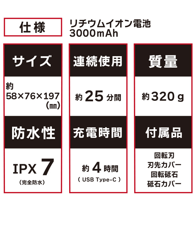 5)ハピソン Hapyson × 津本式 YH-370 充電式ウロコ取り器 (電動ウロコ