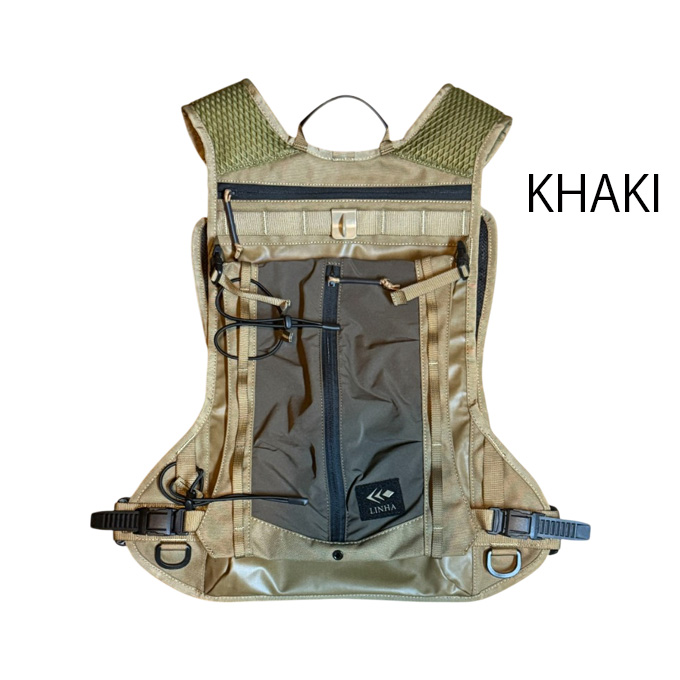 シマノ（SHIMANO） リーニア STP-04 STREAM VEST THE UMPIRE カーキ