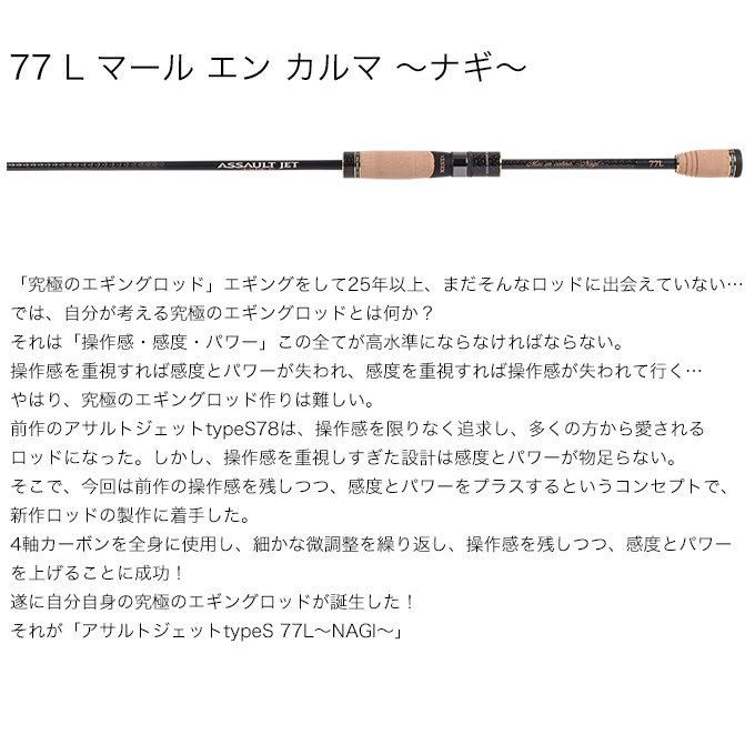 5)ゼスタ アサルトジェット タイプS 77L マール エンカルマ 〜ナギ