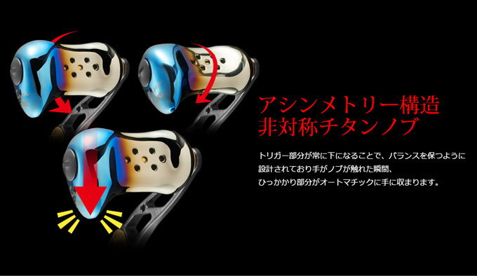 取り寄せ商品】 メガテック リブレ Trigger ノブ単体 (ファイヤー