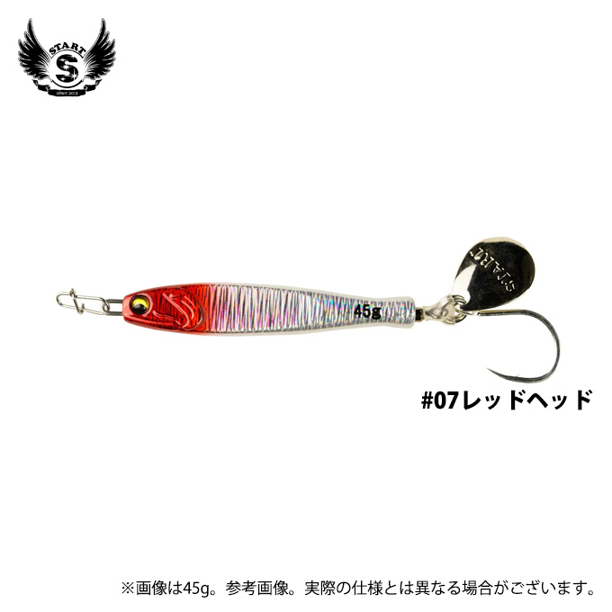 TG RUNNER メタルジグ 80gセット 早い者勝ち‼️ START スタート TGランナー 80g #07 レッドヘッド (メタルジグ