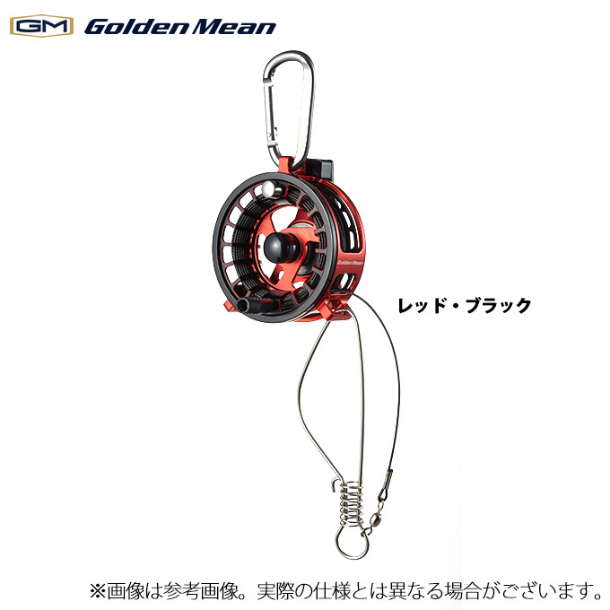 取り寄せ商品】 ゴールデンミーン GM リールストリンガー 2 (レッド・ブラック) (ランディングツール) /(c)  :4931657016273:つり具のマルニシYahoo!ショップ - 通販 - Yahoo!ショッピング