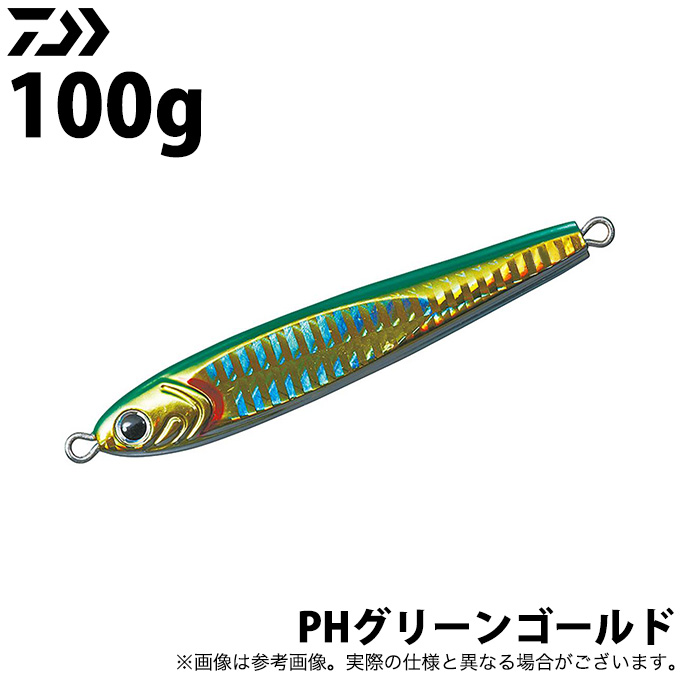ソルティガ TGベイト 120g 100g AFグリーンゴールドグローヘッド DAIWA（ダイワ） ソルティガ TGベイト 100g (PHグリーンゴールド
