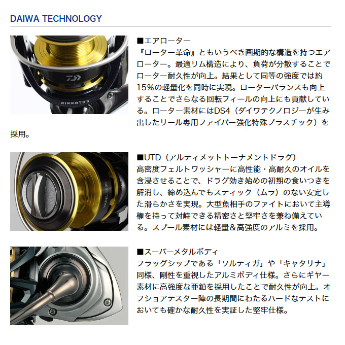 【目玉商品】ダイワ ヴァデル 4000H (スピニングリール) バデル /(5)