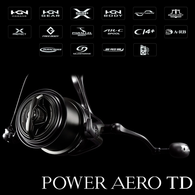 シマノ（SHIMANO） 【取り寄せ商品】シマノ 23 パワーエアロ TD 太糸